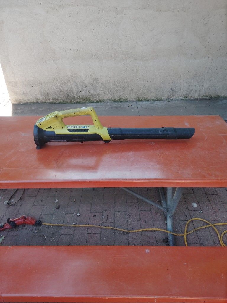 Free Ryobi Blower No Battery