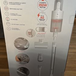 Sharper Image Cordless Vacuum - Stick And Handheld Combo