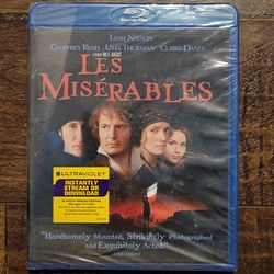 LES MISERABLES BLU RAY NEW