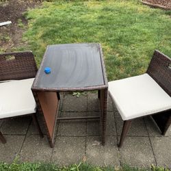 2 Chair Patio Set