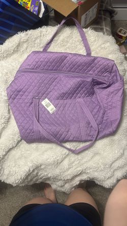 Vera Bradley Purple Duffel Bag