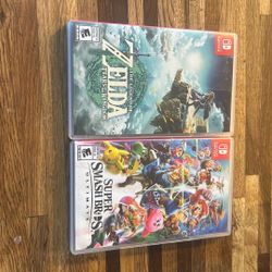 Super Smash Bros Ult & Tears of the Kingdom