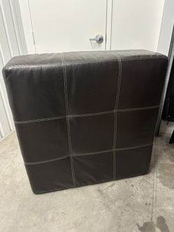 Coffee Brown Ottoman