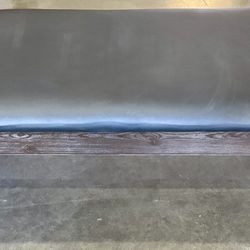 72 Inch Medium Brown Gameroom Storage Bench