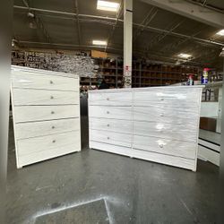 Dresser set / Five and eight drawers dresser