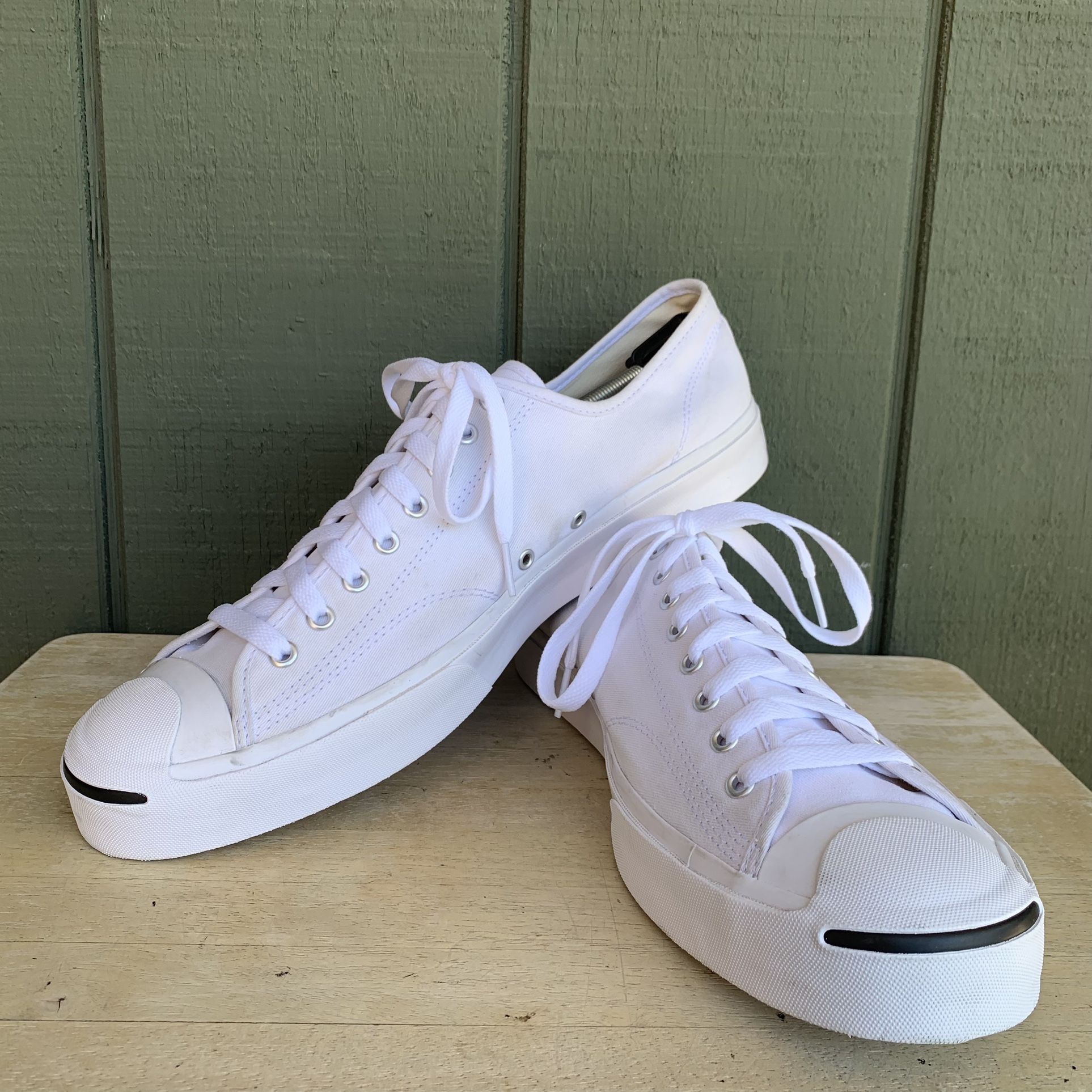 Converse Jack Purcell Classic Shoes Low Top Sneaker White 164057C Mens Size 15