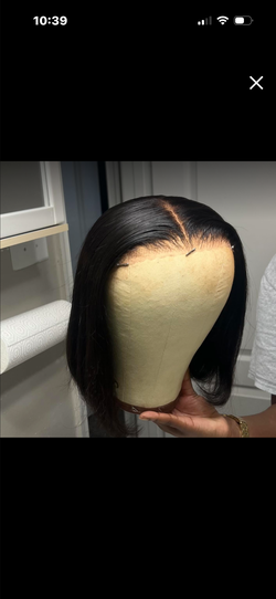 10in GLUELESS 6x5 HD LACE CLOSURE 100% HUMAN HAIR