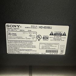 Sony Bravía 65” Smart TV
