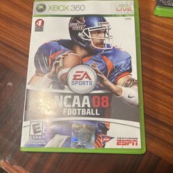 Ncaa08 Football Xbox360