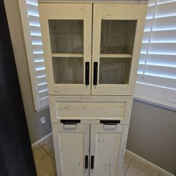 Cabinet with Drawer And Shelves