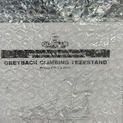 Gorilla Greyback Treestand