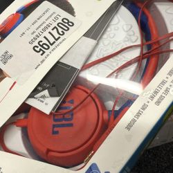 JBL Jr310 - Kids on-ear Headphones - On the way to the biggest stage. - Red  New   $15