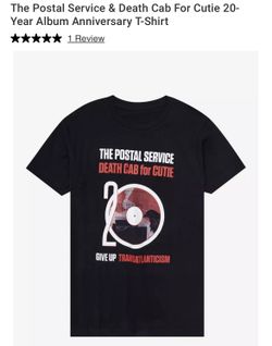 Death Cab For Cutie / The Postal Service Tour Shirts