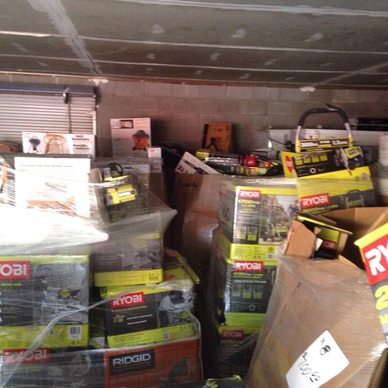 Pallets of tools for sale liquidation wholesale