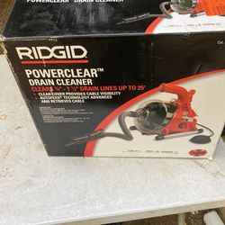 RIDGID Powerclear Drain Cleaner 
