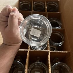 Mason Jar Cups With Handles 