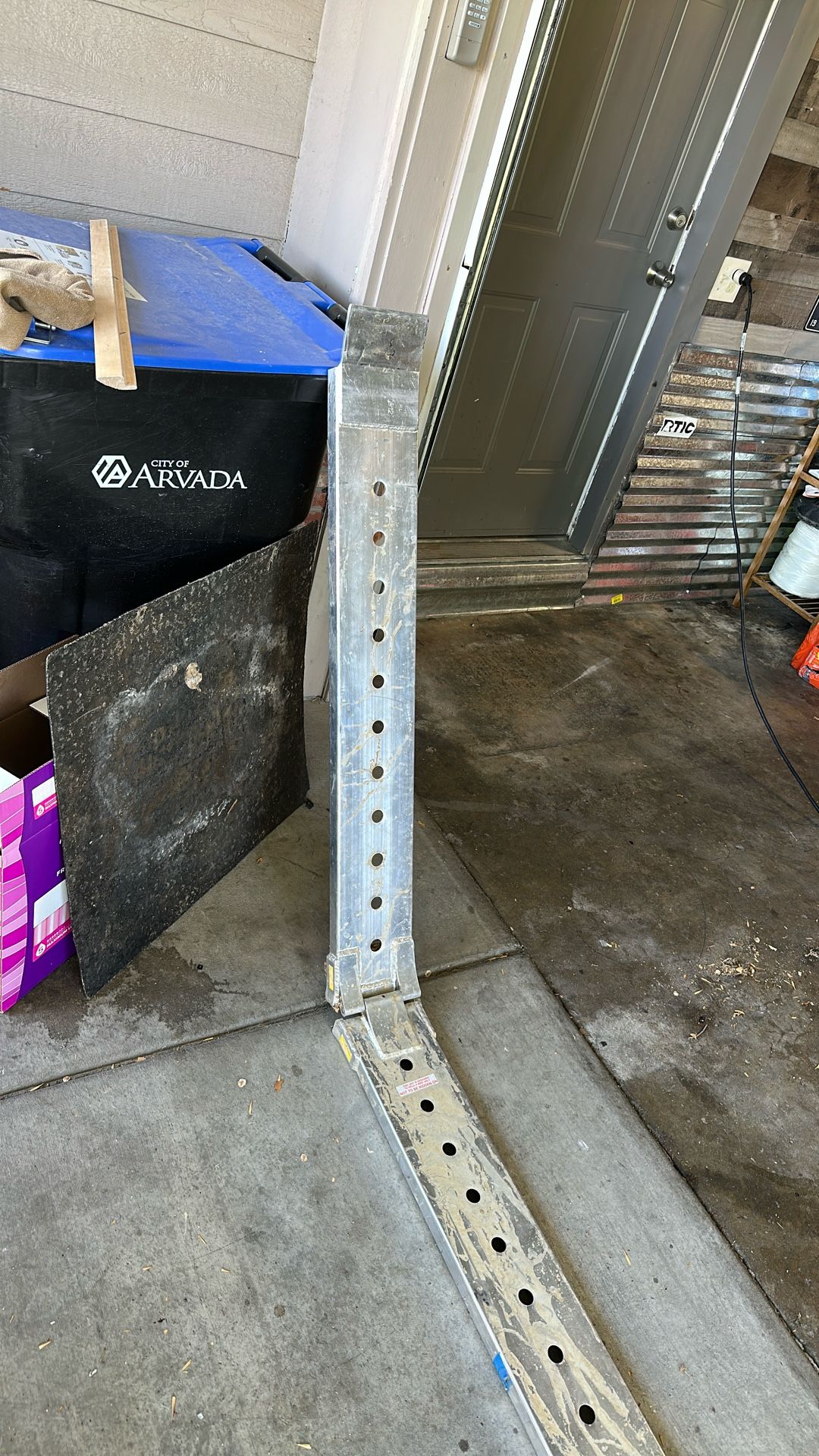 Motorcycle /Bike ramp, Aluminum