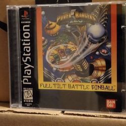power rangers zeo pinball playstation 1 psx ps1