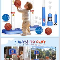 BASKETBALL SET. ... 3 in 1 basketball hoop