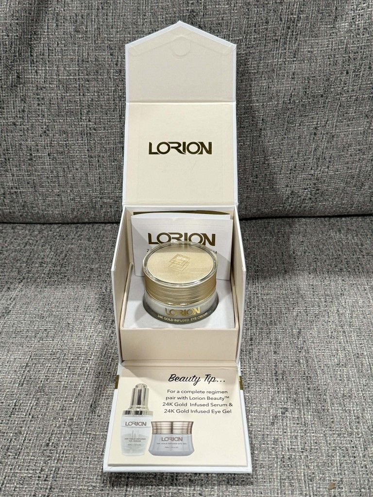 Brand New Lorion 24k Infused Eye Cream