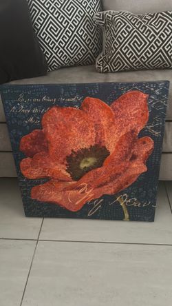 Flower canvas