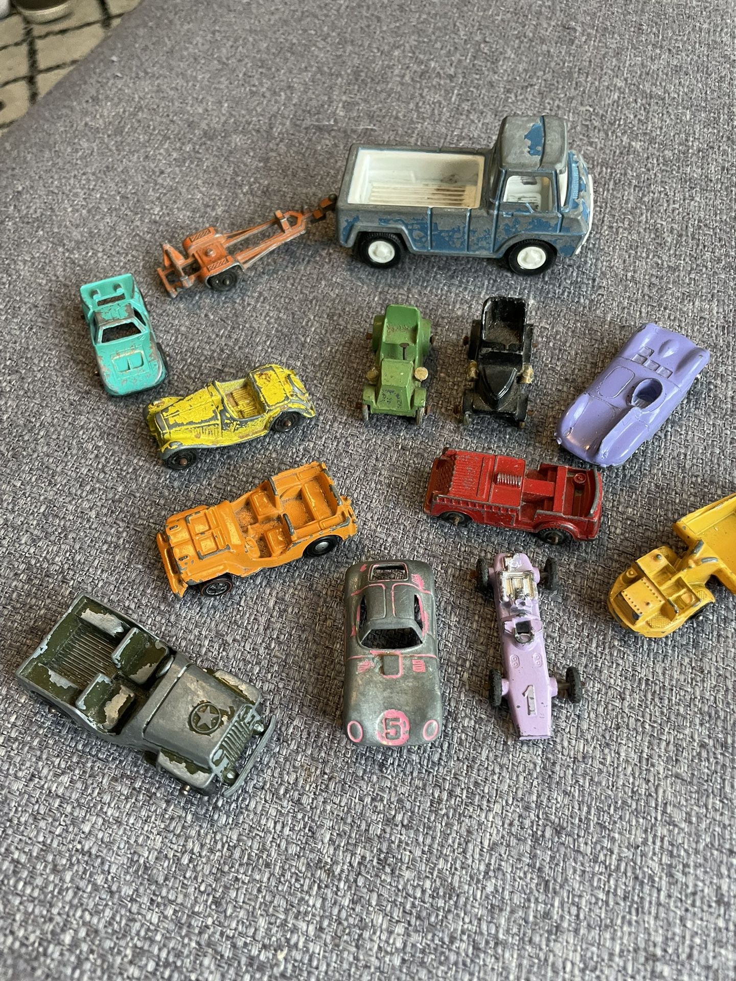 12 Metal / Cast Iron Toy Cars