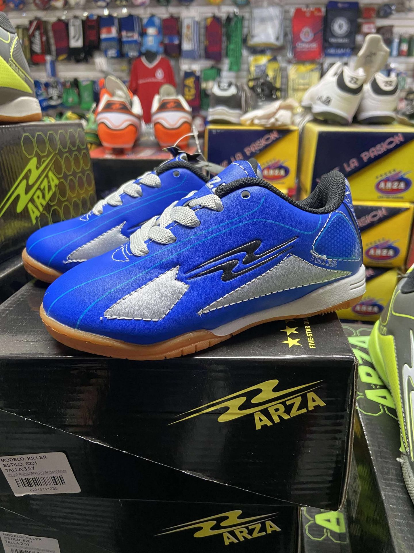 Zapatos de niño para indoor soccer