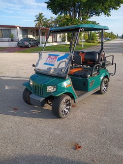 Fast street legal lithium golf cart