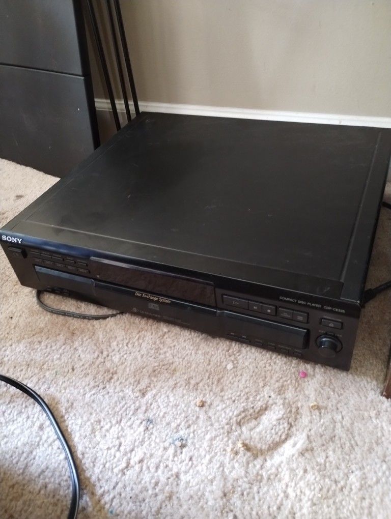 Sony 5 Disc CD Player