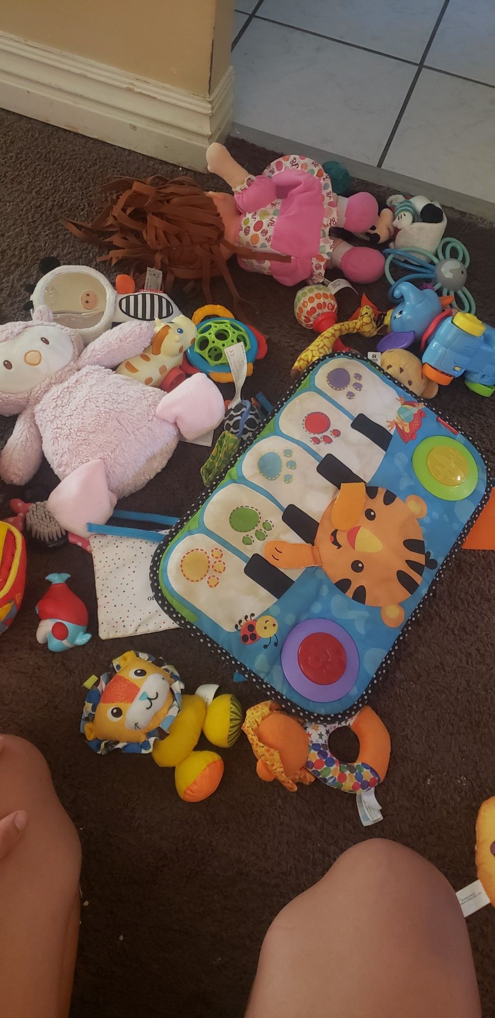 A bunch of random baby toys FREE FREE