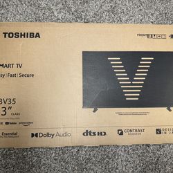 Toshiba 43 inch TV - Like New