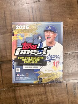 2026 Topps Finest Baseball Mega Box Factory Sealed Shohei Ohtani Mini Diamond