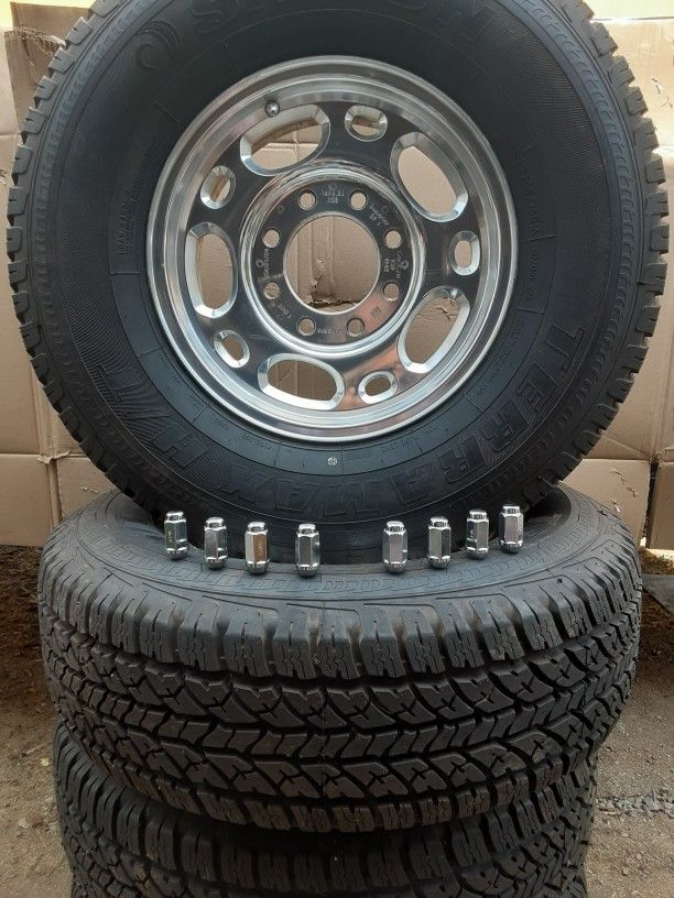 New Tires  W/ WHEELS 