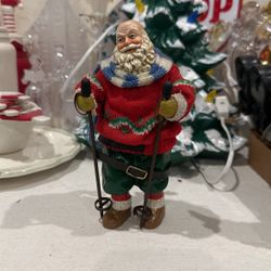 7” Vintage Santa Ornament