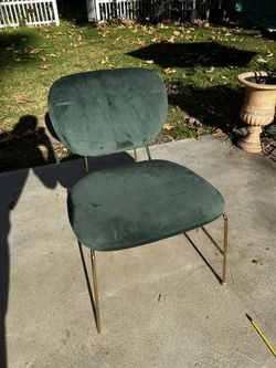 Green Velvet Chair