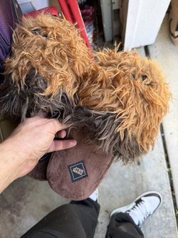 Star Wars Chewbacca fuzzy slippers