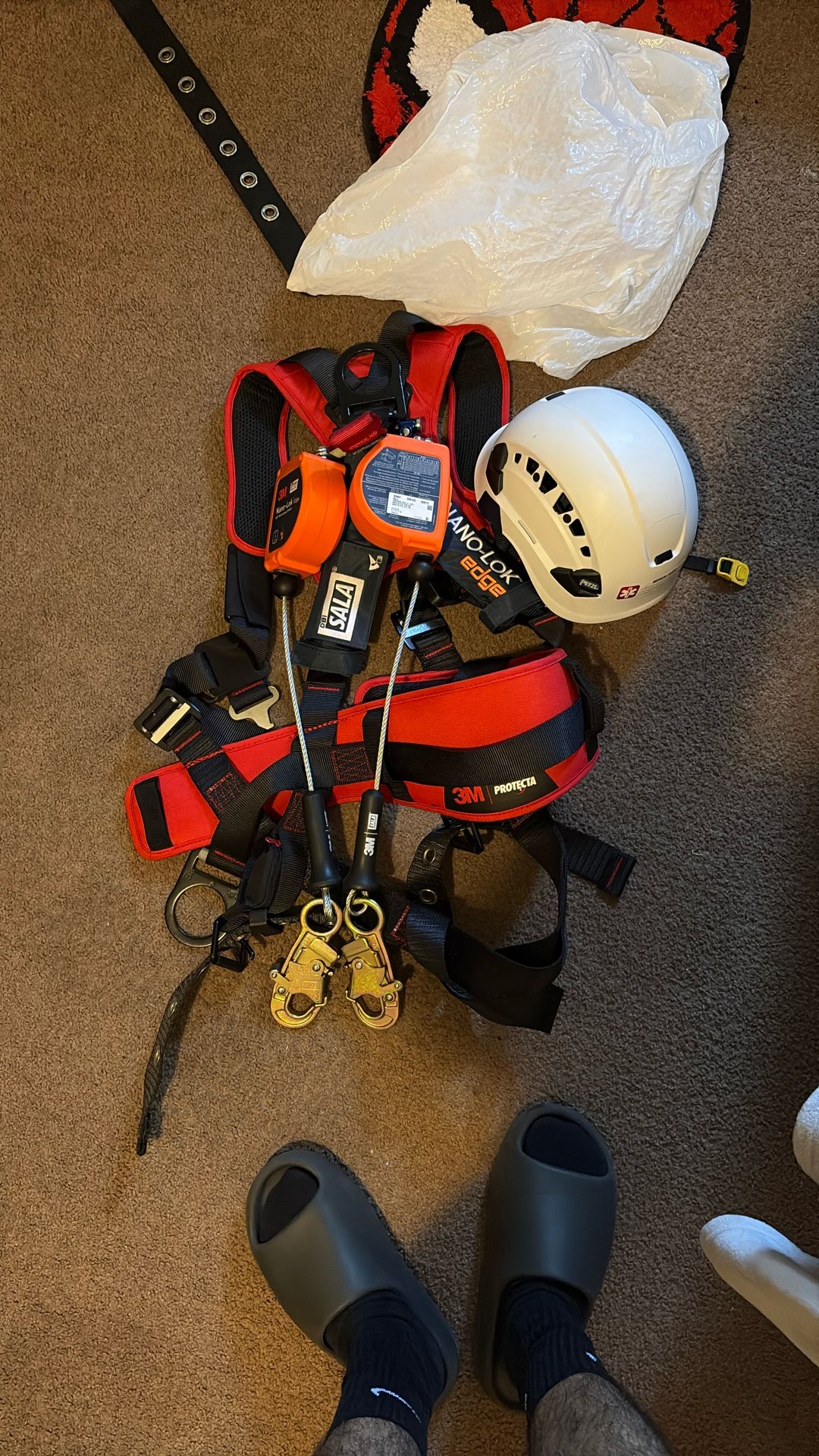 3m Harness Brand New With Hard Hat