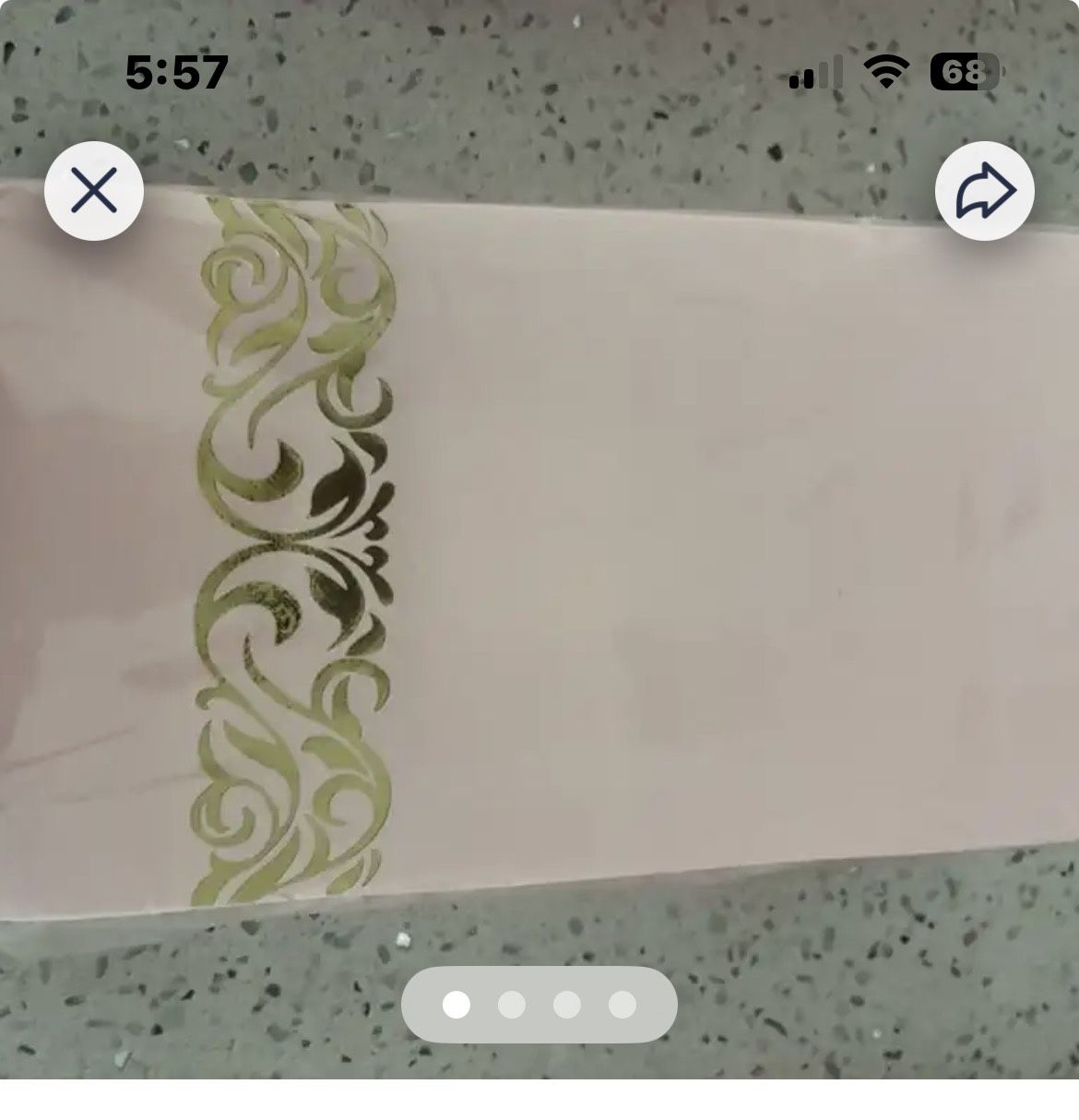 Dinner Napkins Pink And Gold