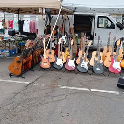 Guitars, Basses, Ukuleles, Accessories 