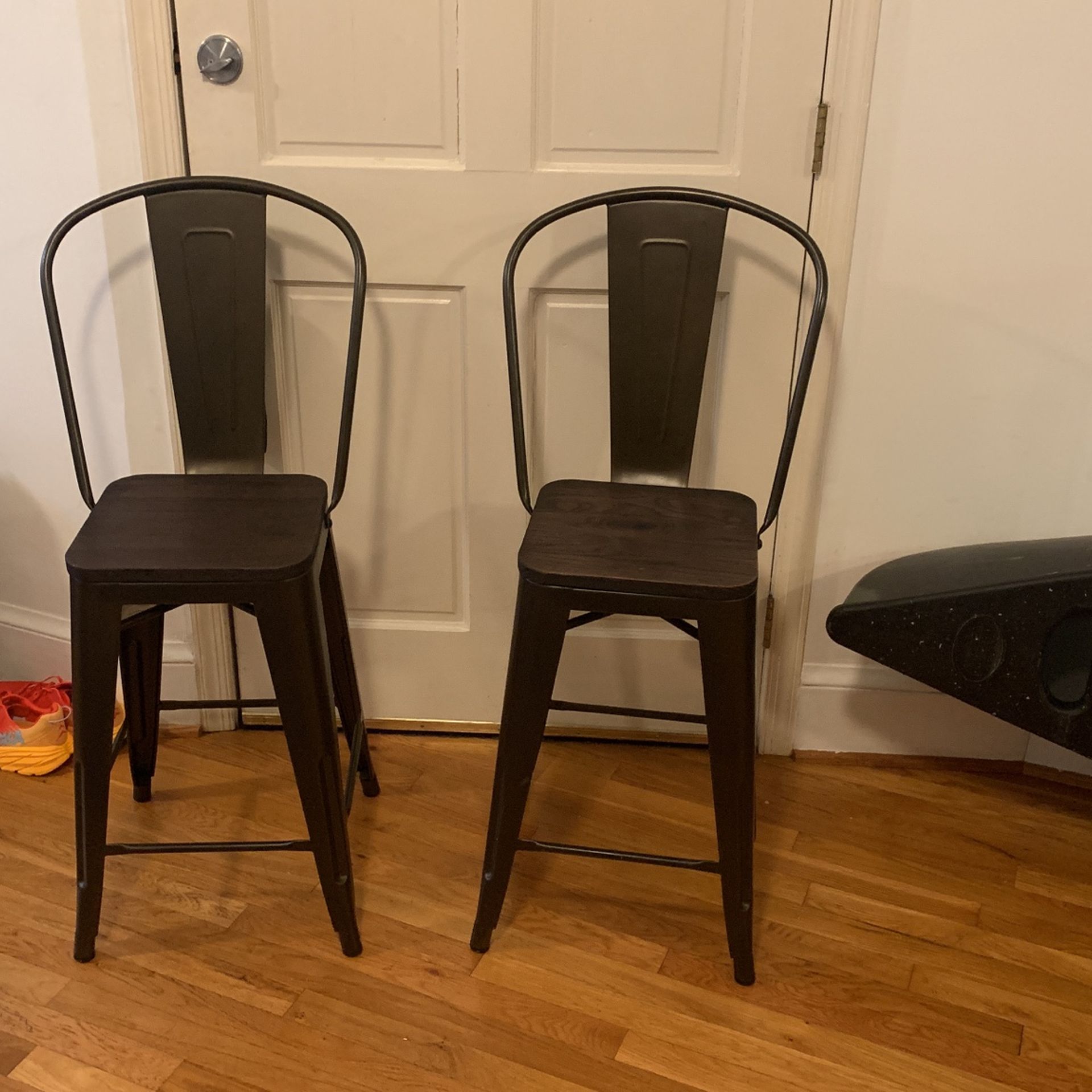 Metal/wood Barstools 1 For 50$ 2 For 75$