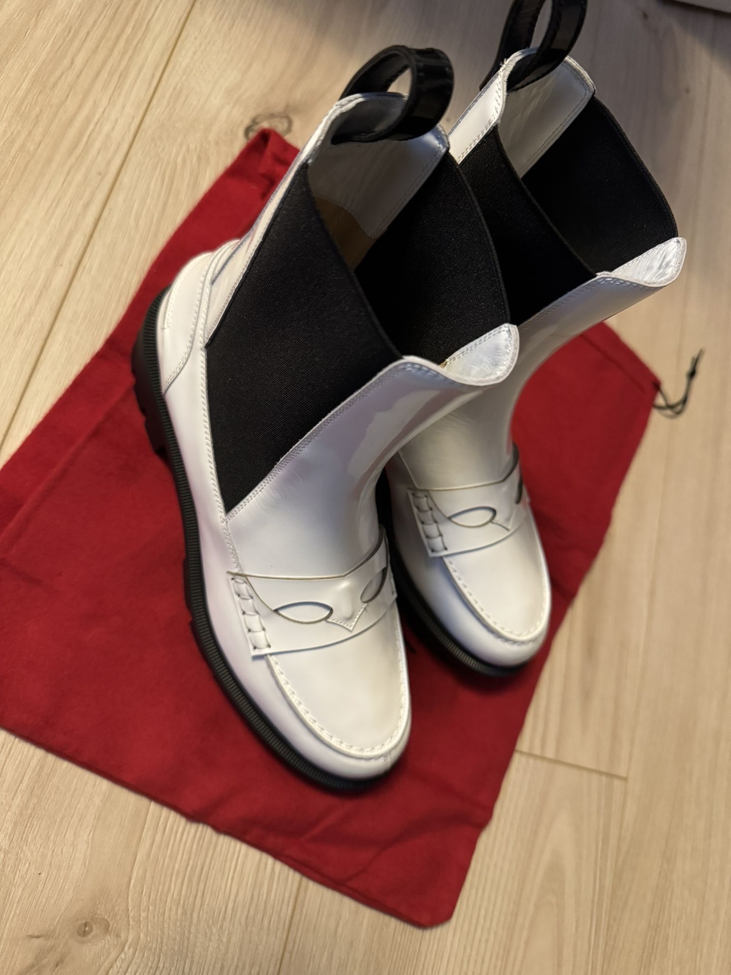 CHRISTIAN LOUBOUTIN MONTEZU ANKLE BOOTS Size 37.5