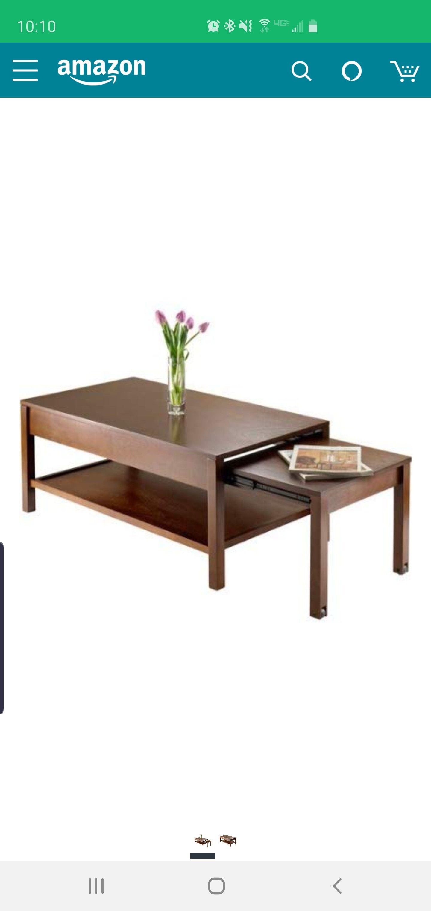 Brandon Winsome Expandable Coffee Table