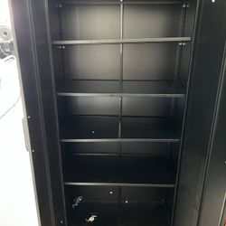 Black Metal Cabinet 