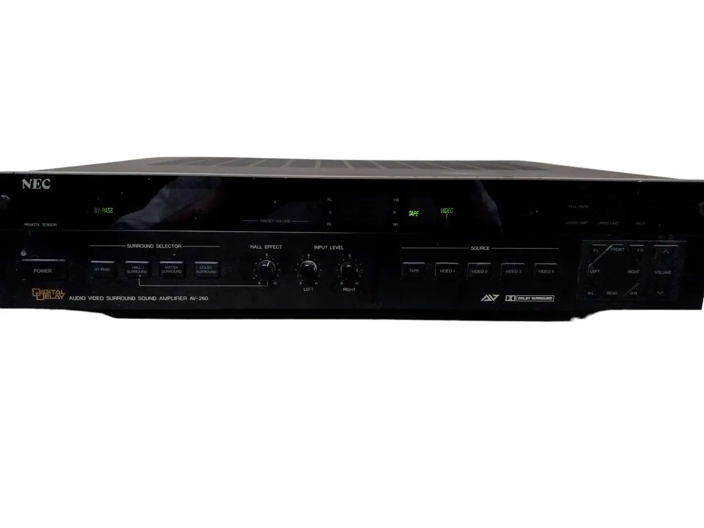 NEC AV-260 Audio/Video Amplifier