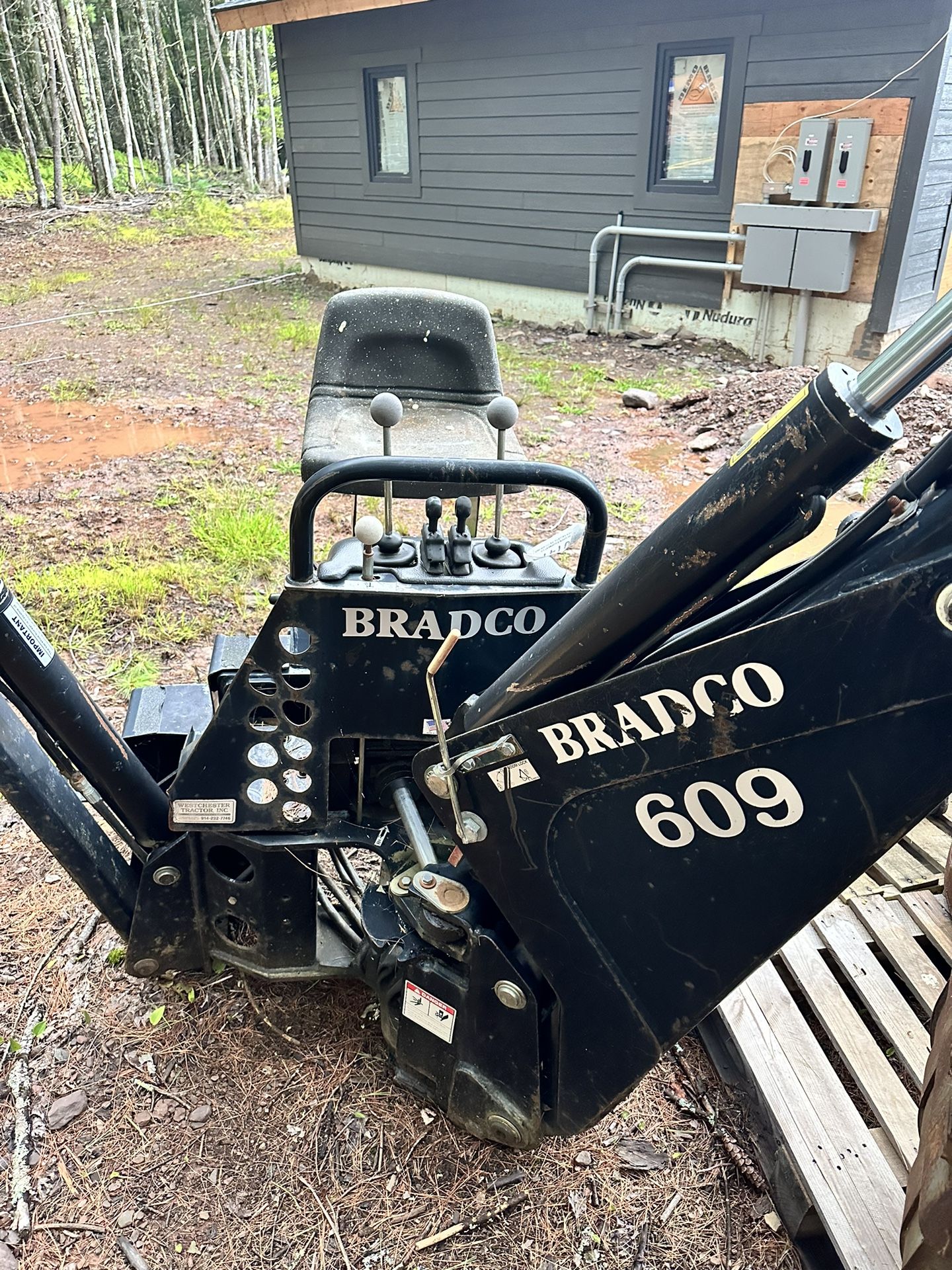 Bradco 609 Backhoe For Skidsteer