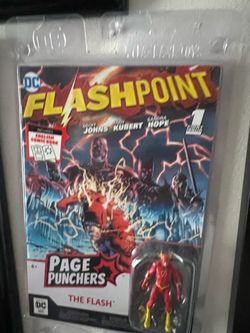 DC Page Punchers The Flash Flashpoint Figure with Comic