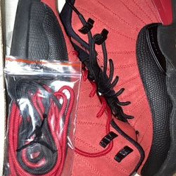 Red And Black Jordan 12