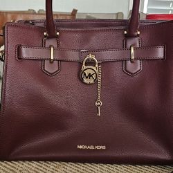 Michael KORS burgundy Tote