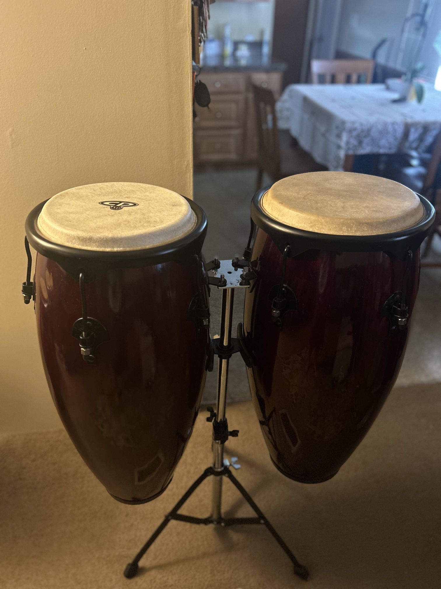 Congas With Stand 