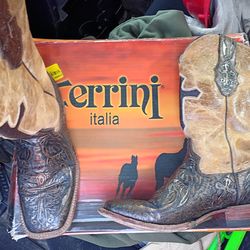 Western boots cowgirl